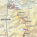 한반도지형 조망의 안동길안 천지갑산 그리고 연점산, 산지봉 (20.4.6.월) 이미지