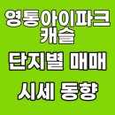 영통아이파크캐슬3단지 | 망포동 대장주 영통아이파크캐슬 전용면적 59㎡ 단지별 시세동향