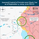 러시아 공세 캠페인 평가, 2024년 9월 4일(우크라이나 전황 이미지
