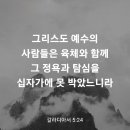 갈라디아서 5장 24절 이미지