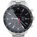 Tag Heuer(태그호이어) CV2014 CARRERA(까레라) 크로노그래프 오토매틱 시스루백 스틸 남성용 시계 + 러버밴드 이미지