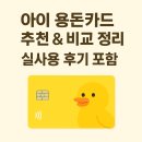 초등학생 용돈카드 추천 비교! 퍼핀 vs 카카오 vs 아이쿠카 실사용 후기