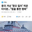 중국 겨냥 '항모 킬러' 띄운 타이완...힘을 통한 평화 이미지