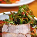 장비빔국수와 굴국밥 보쌈 이미지