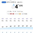 Re: 4월13일(목)공주 마곡사의봄색&amp;백범명상길(솔바람길)[출발확정]-공지사항&amp;날씨 이미지