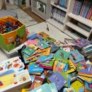 멍방구 | 아기 회전책장 추천 가성비 어린이 거실책장 집정리 후기