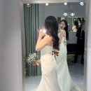 참한 결혼정보 | 결혼준비 야근일지 #32. 르네 아뜰리에 촬영드레스 가봉 후기 4. 슬림 화이트 드레스