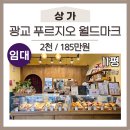 광교더빛나부동산공인중개사사무소 | [매물번호1189] 광교 푸르지오 월드마크 11평대 1층 상가임대