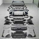 부산오토파츠 | 벤츠 GLS의 화려한 변신! GLS 63 AMG 룩 컨버전 바디킷 장착