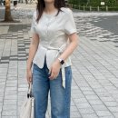 여름 하객룩 추천, 미케네 조아나 타이 블라우스 착용 후기