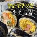 전남 장성 맛집 속이 꽉 찬 소소김밥
