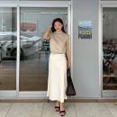 (주)진소프트 | 엘로주 타야 캐시미어 니트 소프트 베이지 (하프 반팔 니트 추천)