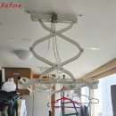 세종그랑시아아파트경로당 | 부산 전포동 서면 세종 그랑시아 아파트 베란다 천장 수동식 빨래건조대 교체 후기.