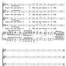 [성가악보] Glory to God / 주께 영광 [G. F. Handel, 여호수아 원곡] 이미지