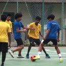 Futsal was on the agenda for Day 2 of the inter-house games. 이미지