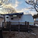 노동오토캠핑장 | 텐트 없이 겨울 캠핑 보내는 방법 한탄강 오토캠핑장 카라반 후기