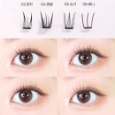 (행정용)다이소 앞(좌) | 다이소 노글루 속눈썹 꽁래쉬 02, 04, 05, 06 비교 내돈내산 후기