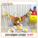 휘게 펫케어 | 강아지생일파티 생일상, 강아지수제간식 전문점 이용한 후기(휘게펫)