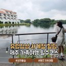 스카이골프랜드 | 제주 에코랜드테마파크 곶자왈숲 아이와 기차여행 스카이바이크 후기