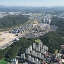 지금 한창 개발사업 중인 대전 갑천친수지구 및 갑천생태호수공원 항공사진(2023년 10월) 이미지