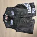 sosn of anarchy 정품 릴조스 가죽조끼. 썬즈오브아나키 조끼. Soa. 이미지