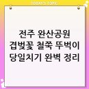 완산-119 | 2026년 전주 완산공원 겹벚꽃 철쭉 개화 상황, 당일치기 뚜벅이 여행 완벽 정리