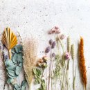 플라워아트 작품 제작 이미지