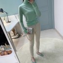 디케이(DK)소프트 | 겨울과 봄 사이 데일리룩, 르뮈 문폴라 + 디케이팬츠 + 비엔가디건 코디 :)