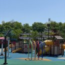 함양 상림 어린이공원 후기 – 5살 아이와 에어바운스, 모래놀이까지 알찬 놀이시설