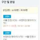 자랑) 드디어 성공 비엔티엔 항공권 (9.3만/1인) 이미지