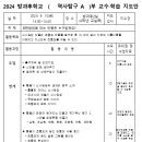 공개수업지도안(인학10호4강 신사임당/신주학6호4강 실록) 이미지