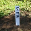 ●백비(白碑) 민간인학살지 5차지역 충남 아산시 배방리 학살지순례원혼표식설치 이미지