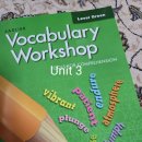 [unit 3] Vocabulary Workshop Green 보케블러리워크샵그린 (script해석/답/ 단어) REVIEW UNITS 1-3