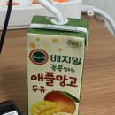 까까곳간 | 《후기》 직접 사 먹는 음료 : 베지밀 애플망고두유 / 찐애정음료