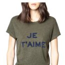 [해외배송]Zadig & Voltaire Je T'Aime Graphic Tee쟈딕앤볼테르 그래픽 티 쟈딕앤볼테르 제타임 그래픽 티