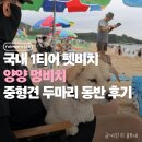 하루에 멍 | 양양 펫비치 멍비치, 강아지 오프리쉬 가능한 해변 이용 후기
