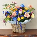 성샤인 | 신논현역 꽃집 추천, 샤인온미｜트로피컬 꽃바구니 연말 기념일 선물로 최고!