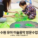 수원 영통 유아 미술음악 방문수업 노크 노래하는크레용 1개월 후기