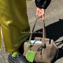 리본빛 가방 후기 Ribbonbit Amber Shoulder Bag - Taupe Gray