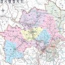 속리산 국립공원 대야산 산행지도 이미지