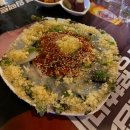 서울뽕칼국수 | 강남구청역 맛집 맛짱조개 금요일 웨이팅 꿀팁 방법! 포뜬 오징어회, 새우뽕 후기