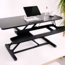 블랙 데스크 | 루나랩 높이조절 책상 수동 모션데스크 Lite 블랙 800 후기