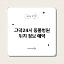 고덕24시 동물병원 | 고덕24시 동물병원 위치 정보 예약