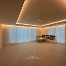 광교오드카운티(아) | 광교 오드카운티 45평 , 거실 &amp; 작은방 커튼 스타일링