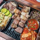 진주 신진주역 맛집, 삼겹살집 추천, 역세권 밥집: 제주 옥탑 진주역점