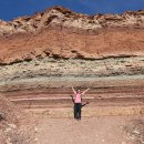 In geology and related fields, a stratum (plural: strata) is a layer of sedimentary rock or soil with internally consistent characteristics 이미지
