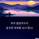 발랑낚시터 | 발랑저수지 경기 북부 배스/붕어 낚시 포인트