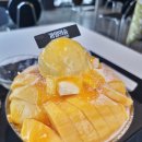 황금시장_전신주상단_#1 | 파주 빙수 맛집 과일의 숲 파주직영점 생망고 눈꽃빙수 솔직후기