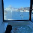 여수 썬힐 펜션 | 여수 오션뷰 감성숙소 추천 썬힐 스파펜션 거북선대교뷰