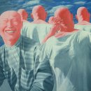﻿중국 현대미술 : I I. Fang Lijun - 민대머리 건달들의 블랙유머 이미지